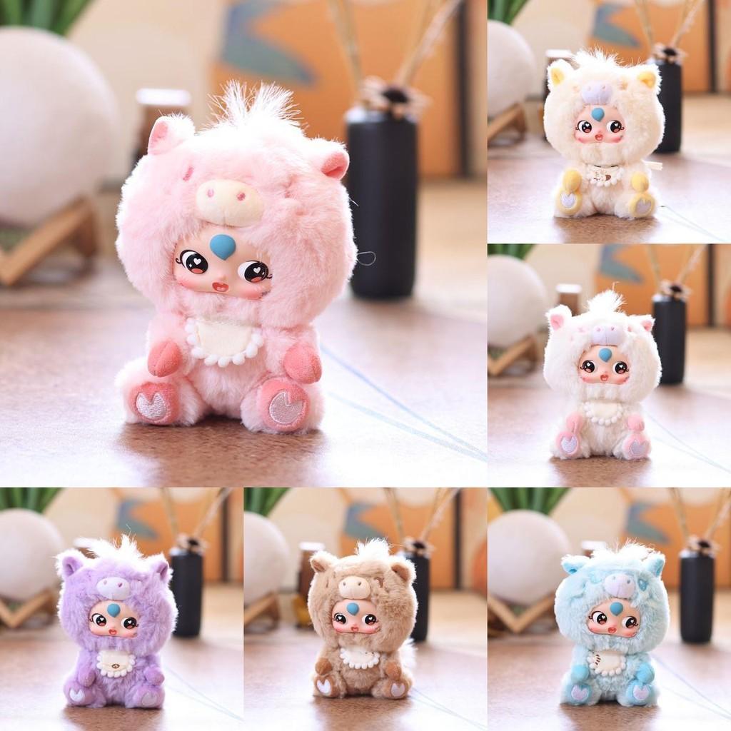Cute Pony Plush Toy With Pp Cotton Filling For Bag Decoration And Gift