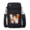 Halloween letter printing trend mobile phone bag vertical square black messenger bag change bag