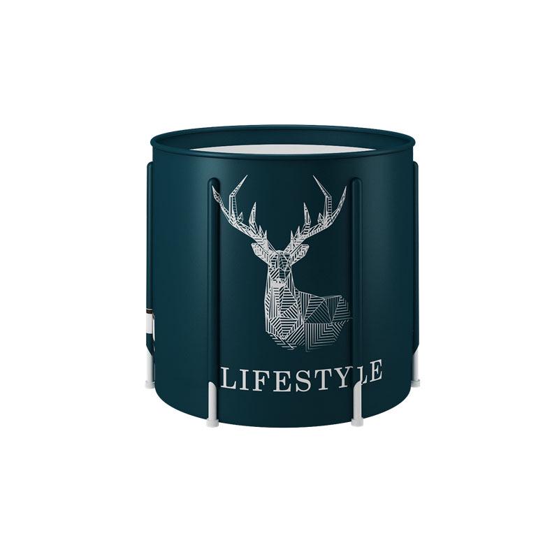 Foldable Adult & Children's Padded Soaking Tub - Large Size, Full Body, Sweat Steaming Bath Bucket