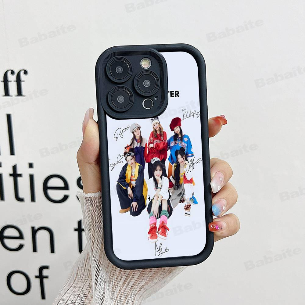 B-Baby M-Monster K-Kpop Phone Case iPhone 16 Plus 15 11 14 12 13 17 Pro Max Shockproof Soft Cover