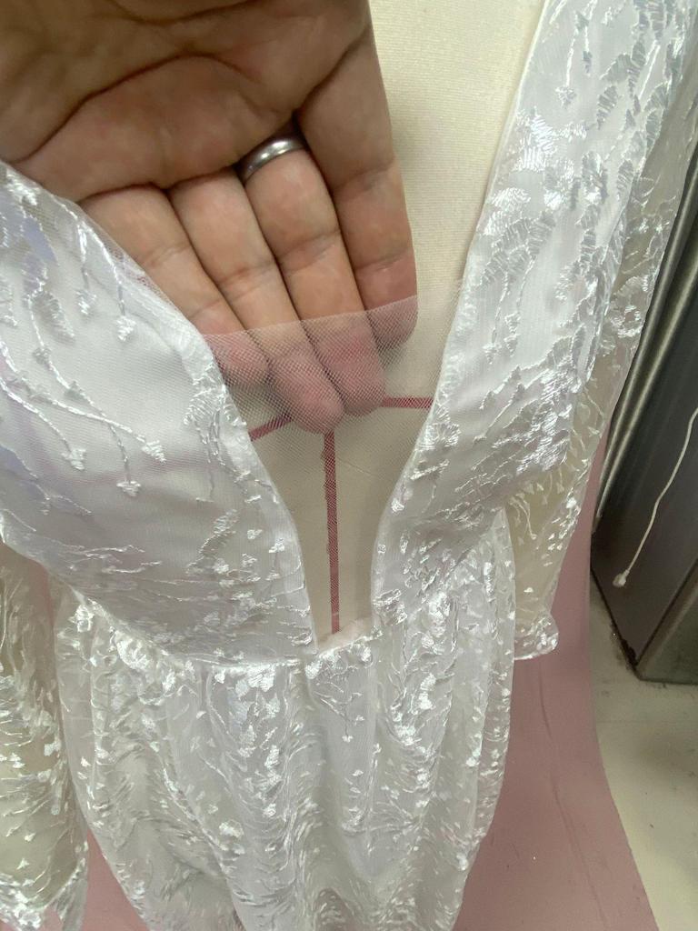 2024 Women's Wedding Dresses: Sexy Lace Long Sleeve Holiday & Evening Party Gowns