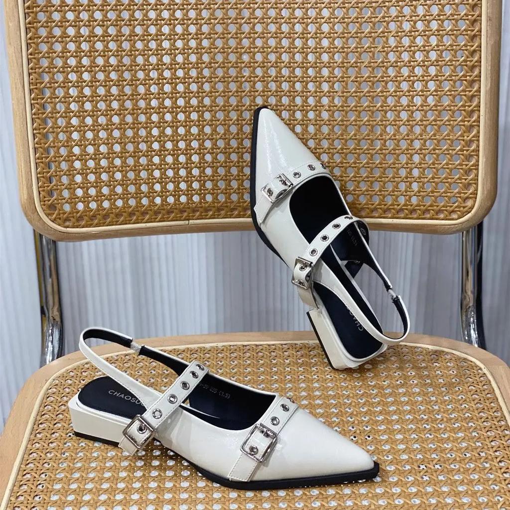 Fashion Sandals for Women Roman Style Buckles Anti Slip Hot Woman Shoes Luxury 2024 The Best Or Shoe Comfortable and Elegant Summer Sale