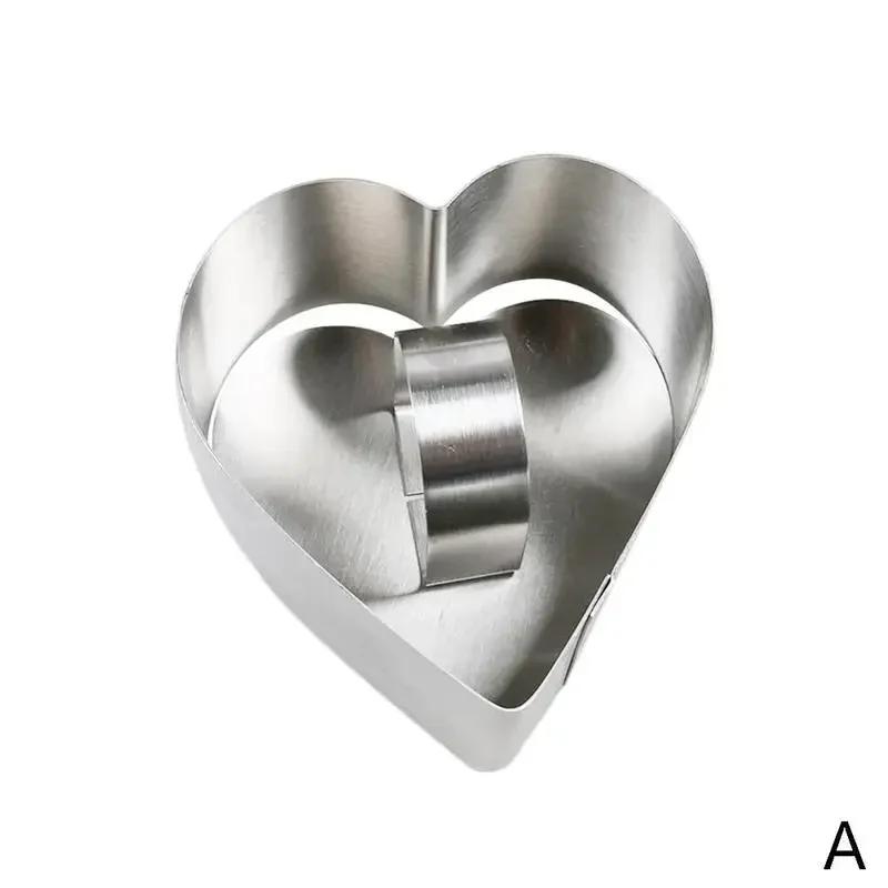 Stampo per torta ad anello in acciaio inossidabile, utensili da cucina, utensili da cucina, stampi per dolci, fai da te, cupcake, insalata, dessert, utensili per decorare torte