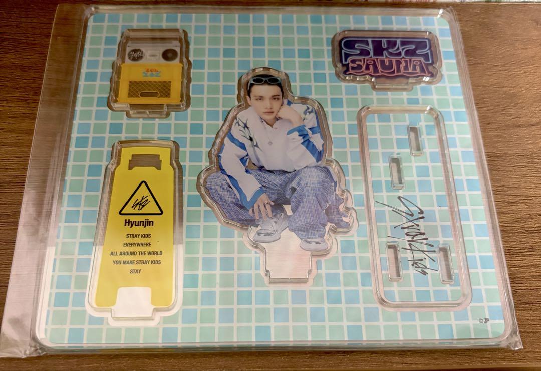 

[USED] Official Stray Kids Sauna Acrylic Stand Hyunjin