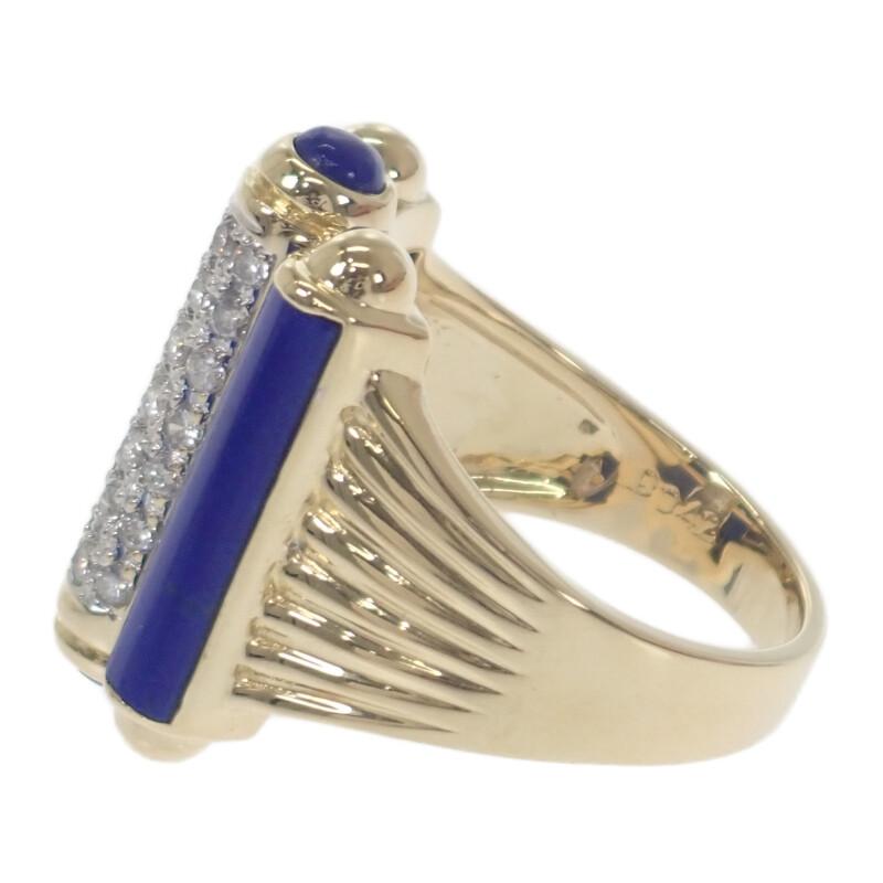 no brand  #14(JP Size) ring K18 yellow gold Women