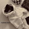 Letter Hoodie Pet Clothing Dogs Fashion Cotton Dog Clothes Costume Small French Bulldog Print Spring Autumn Gary Boy Mascotas