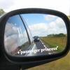 Autoaufkleber Passagier Prinzessin Autoaufkleber Lustige kreative Aufkleber Auto Spiegel Dekorative Aufkleber Zubehör