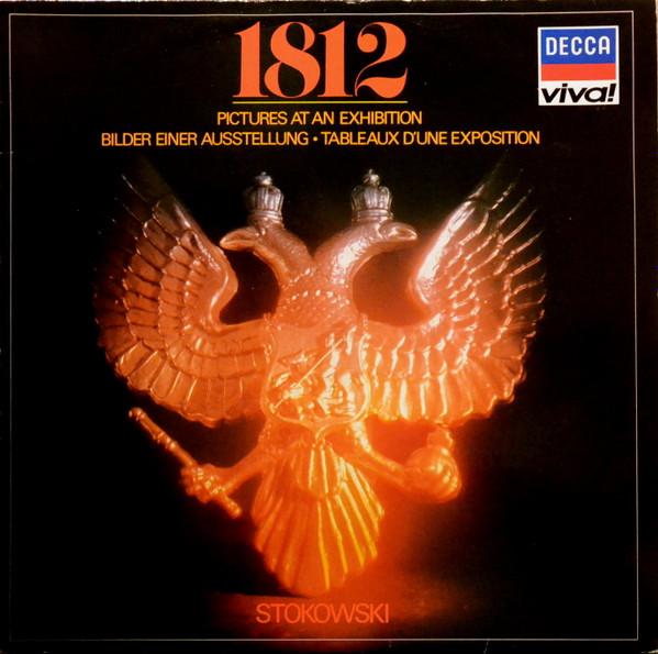

LP Record LEOPOLD STOKOWSKI MODEST MUSSORGSK 1812 Pictures At An Exhibition 642743BA Decca 1982 Germany Classical Used