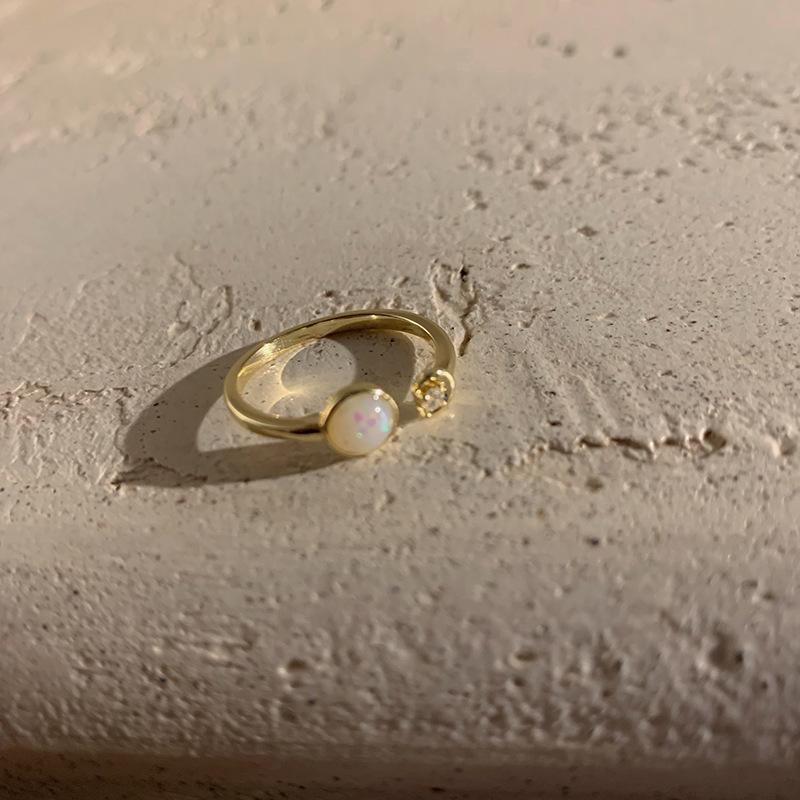 

Adjustable Copper Stylish Ring For Women Featuring Unique Heart And Geometric Patterns J3255