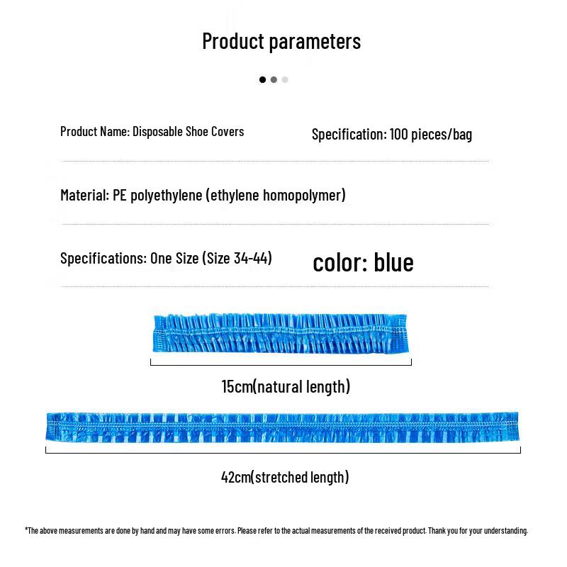 

Youao Household Reusable Shoe Covers, 100 Count