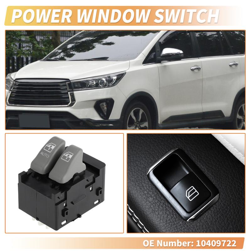 X Autohaux Front Left Power Window Switch for Chevrolet Venture for Pontiac No.10409722