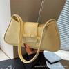 Textured Underarm Bag 2025 Summer New Women's Bag Retro Bow Handbag Try Niche Shoulder Bag