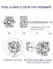 MomentWish Moissanite 1 karat øredobber Øredobber Hypoallergene øredobber D Farge VVS1 Simulerte diamantøredobber 5 mm øredobber, Kvinner Kvinner Kvinner