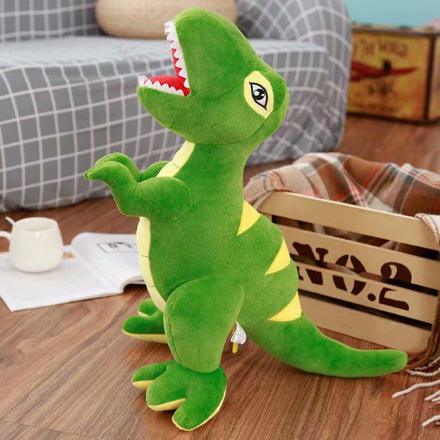 Simulation Dinosaur Plush Playthings Gentle Hobbies Cartoon Pillows Tyrannosaurus Stuffed Toy Doll Birth Date Present
