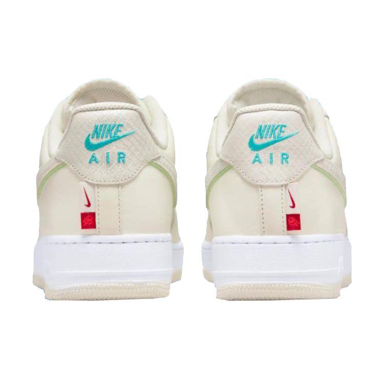 Nike Air Force 1 07 Year of the Dragon Unisex Sneakers Cream Sail Vapor-Green FZ5052-131