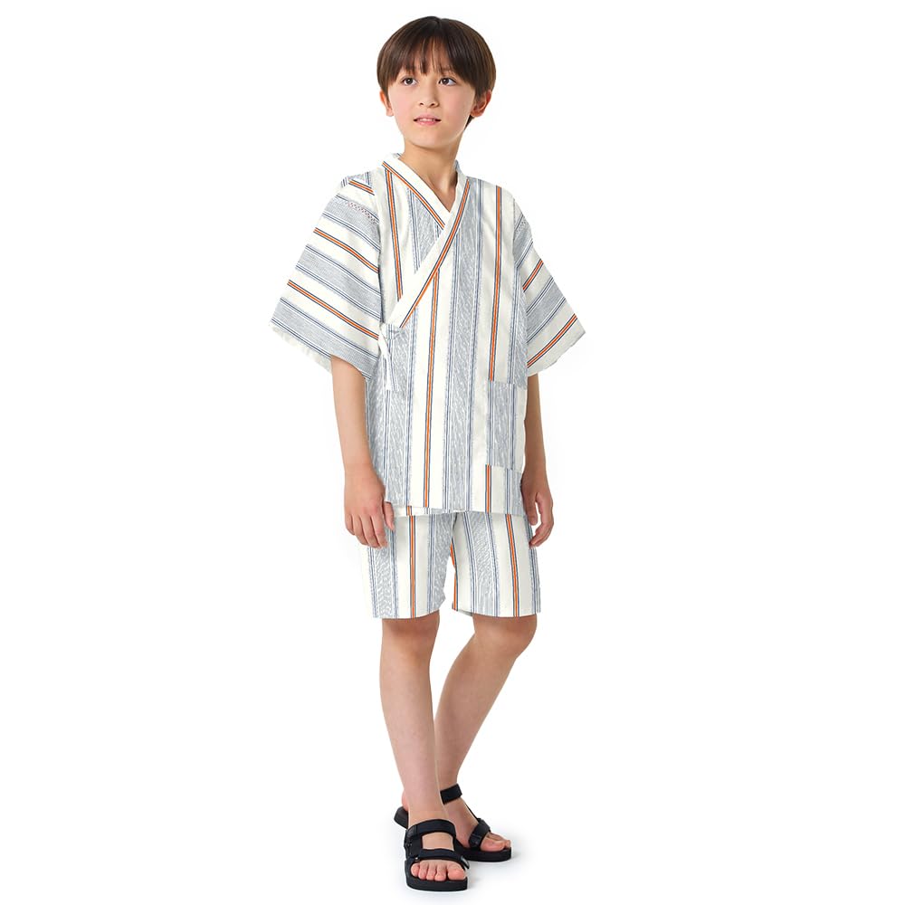 Colorful Candy Style LAURA ASHLEY Jinbei in Heacham Perfect for summer fireworks and summer Perfect for elementary school NB802040 Boys' (140cm)