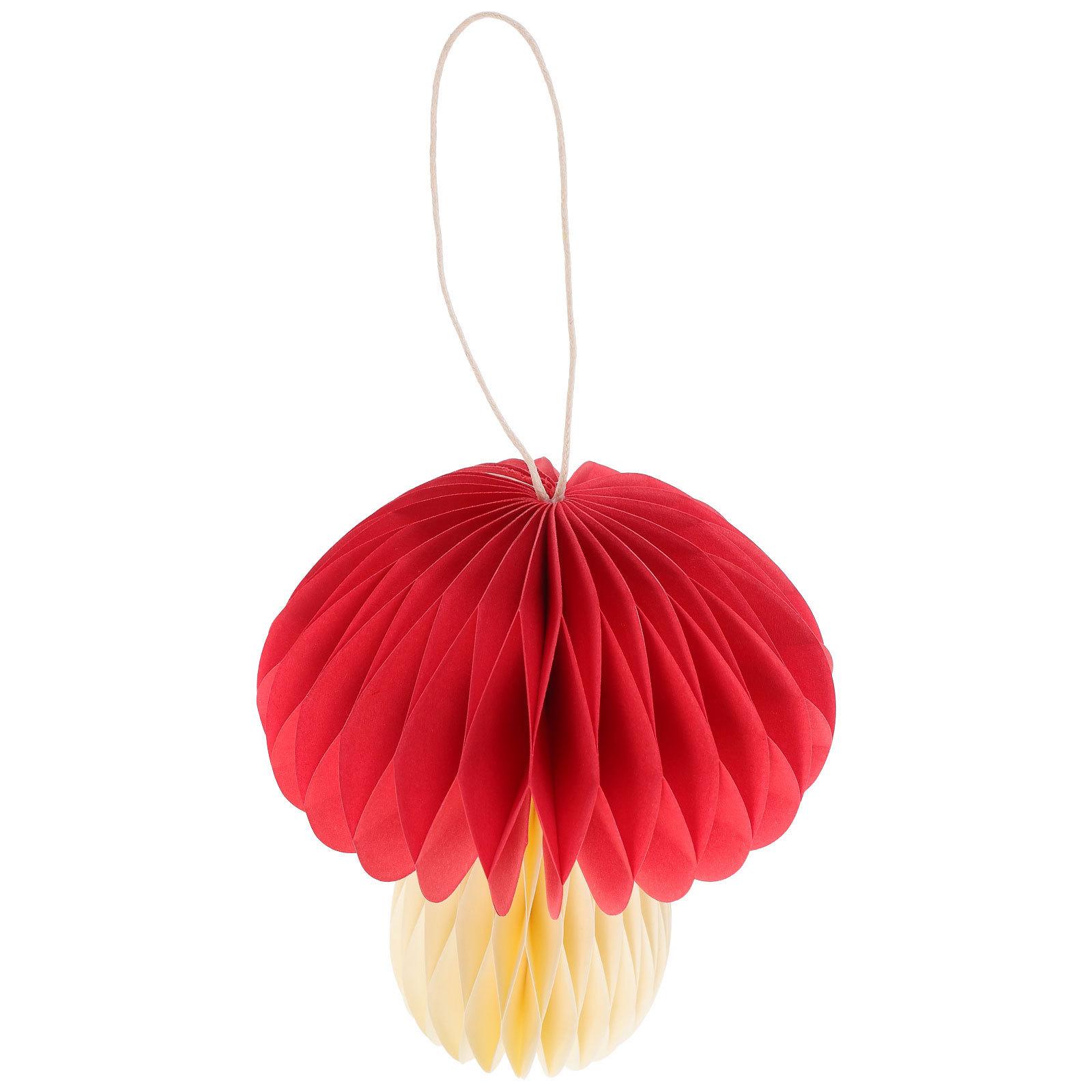 

Гриб Сотовый Шар Подвеска Яркие Цвета Декор для Праздничного Пространства Дома Офиса Магазина Праздничные Принадлежности Грибной Декор 10.1X8.6X8.6CM