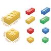1 Pc New Creative Storage Box Building Block Shapes Plastic Saving Space Box Superimposed Desktop Handy Office Supplies