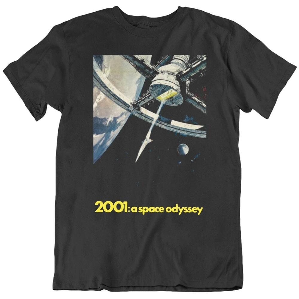 2001 A Space Odyssey 1968 Movie Poster T Shirt Unisex T-Shirt S