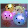 Dog Glowing Color Plush Toy Animal Puppy Stuffed Doll Decorations Kids Gift