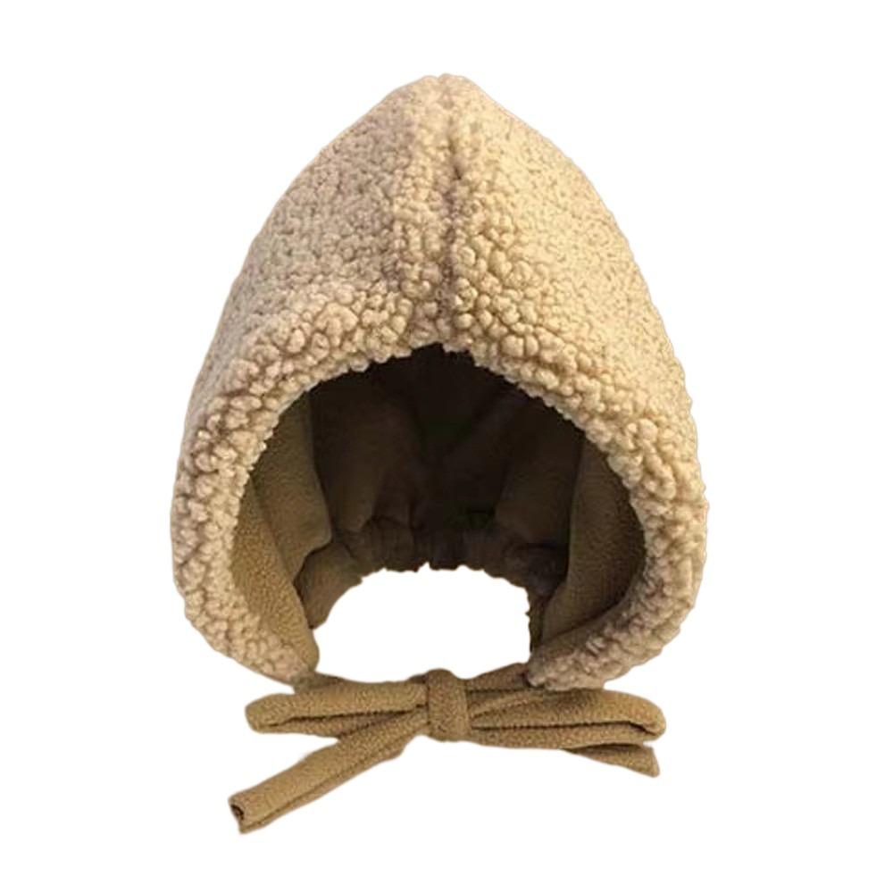 Solid Color Plush Hat Anti-cold Lambswool Cap Fashion Winter Hat Winter Season