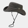 Breathable Cotton Bucket Hat For Outdoor Activity Foldable Sun Protective Unisex Design Fisherman Hat For Women Men