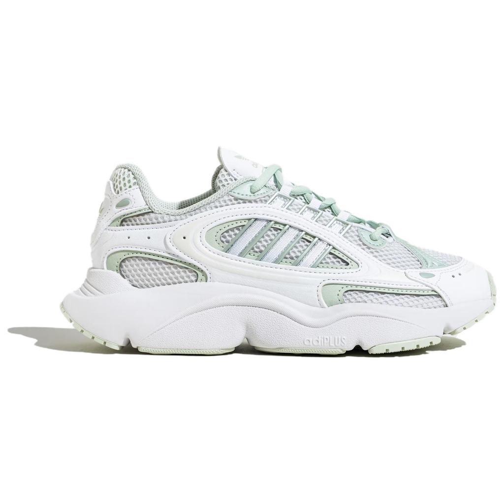 Adidas Originals Ozmillen IG2087 Unisex Biały Turkusowy Lniany Zielony Retro Tata Sneakersy