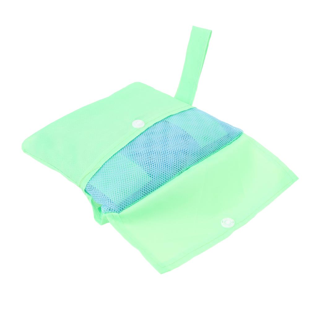 Mesh Beach Bag Multipurpose Large Capacity Foldable Beach Toy Bag for Beach Pool Outdoor Travel Gym