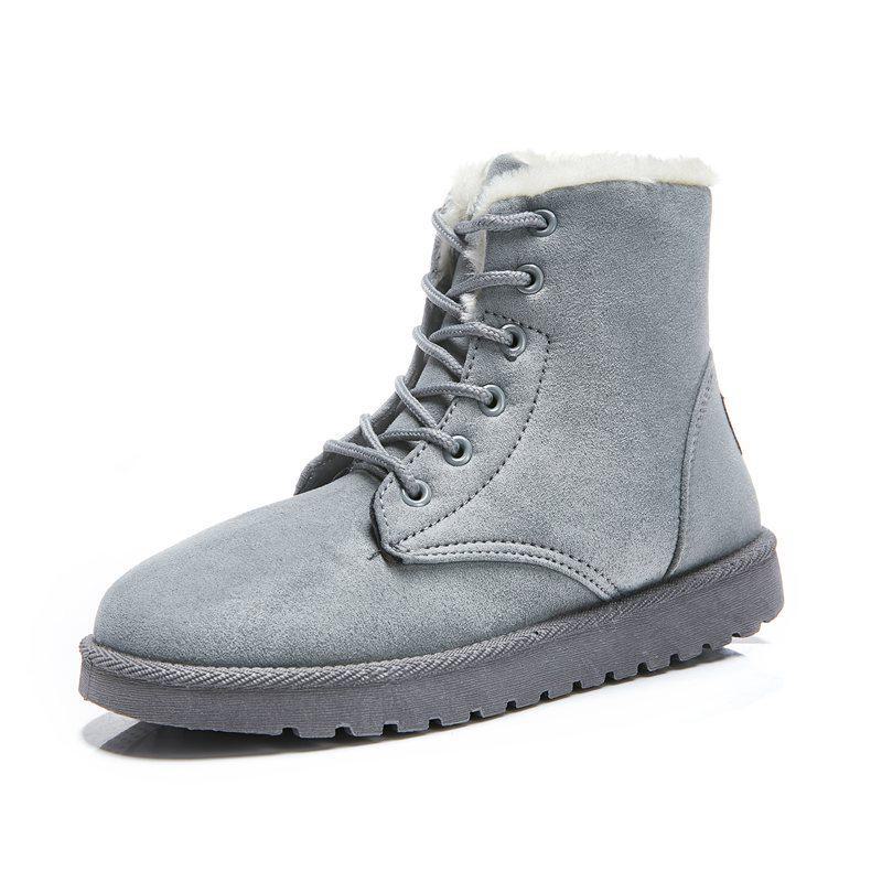 

Новые женские зимние бархатные сноуборд-сапоги: Теплый, плотный, хлопковый, в стиле Мартина, большие размеры.