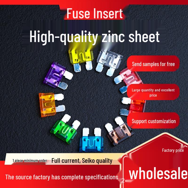 

Мини-предохранители с ножевыми контактами для автомобилей и мотоциклов 5А-40А Medium 10-40A Mixed 100 pcs/box