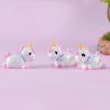 Pink Unicorn Small Resin Decorative Home Decoration Prop Creative Fashion Crafts