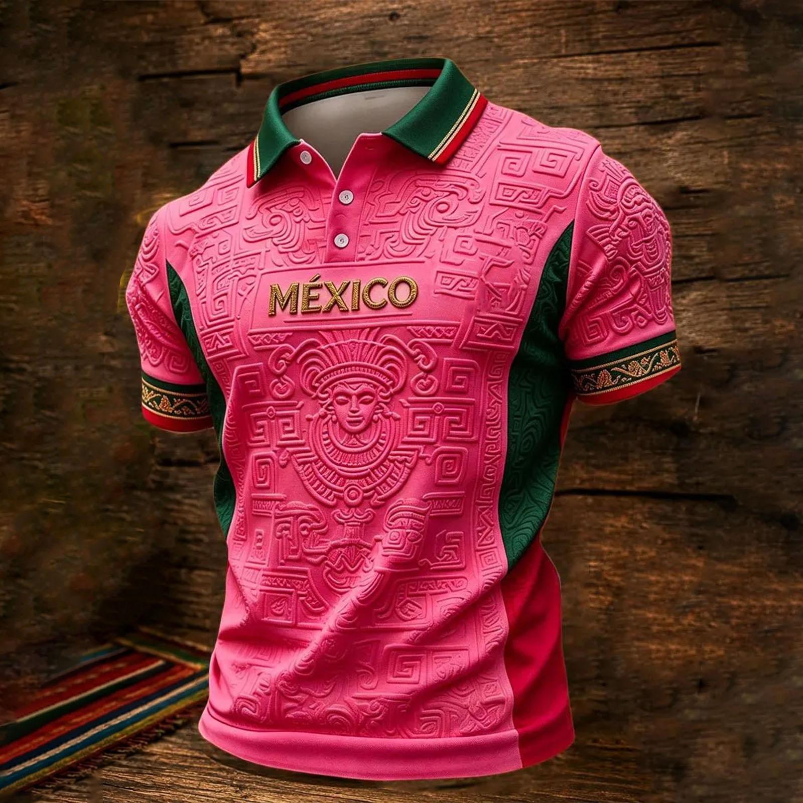 Men s Quick Dry Mesh Golf Shirt Halloween Print Short Sleeve for Summer Casual Wear XXXXL