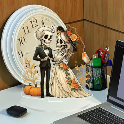 2D Halloween Wedding Platforms Acrylic Ornament