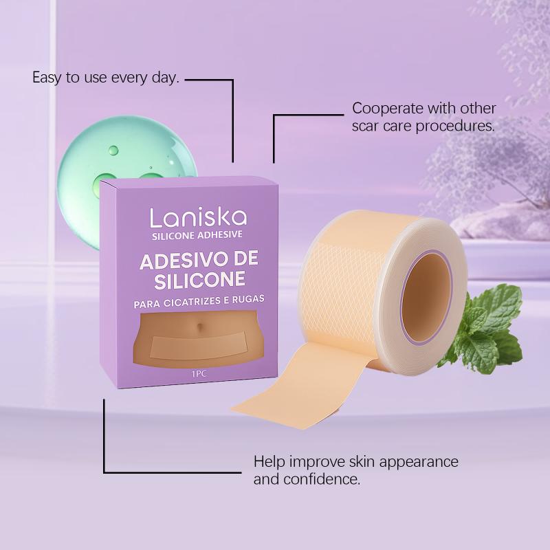 Laniska Silicone Care Patch It Helps To Fade Both New And Old Marks, Improving The Appearance Of The Skin And Skin Care. one size