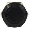 Włącznik On/Off, Przycisk Zatrzaskowy 12Mm Czarny