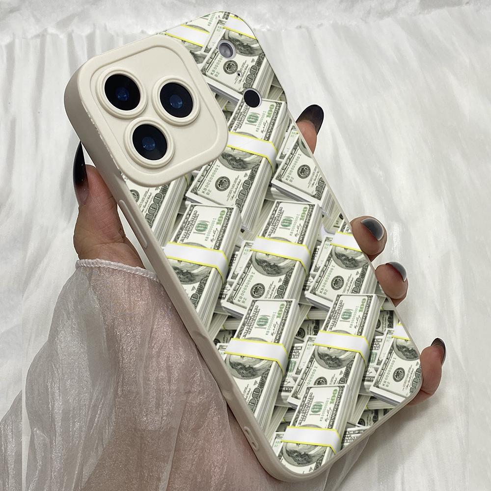 M529 Time is Money Angel Eyes Soft Phone Cases for iPhone Samsung Galaxy Xiaomi Rdemi Huawei Honor Infinix Realme OPPO Vivo All Model TPU Case