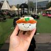 Creative Fun Fruit Plush Doll Home Bedroom Companion Ornaments Cute Doll Pendant Keychain Backpack Decoration Birthday Gift