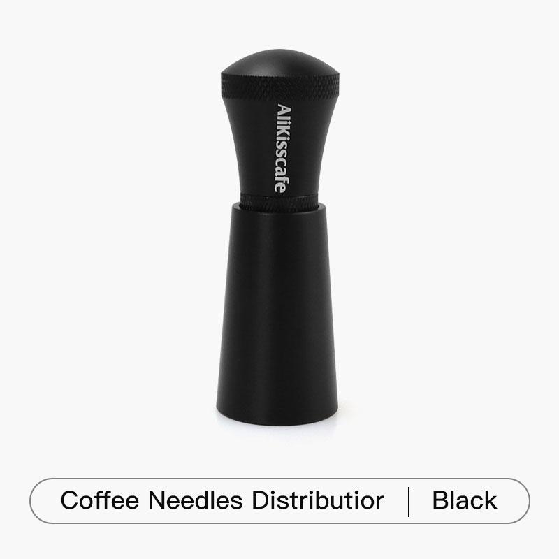 

Coffee Needle Distributor Powder Stirring Wdt Tools With Stand For Delonghi Breville Machine Espresso Accessories Barista Tool чёрный