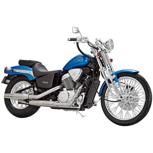 Aoshima Bunka Kyozai (AOSHIMA) 1/12 Scale The Bike Series No. 19 Honda NC37 Steed VLS 1998 Plastic Model Kit, Pre-Molded Color