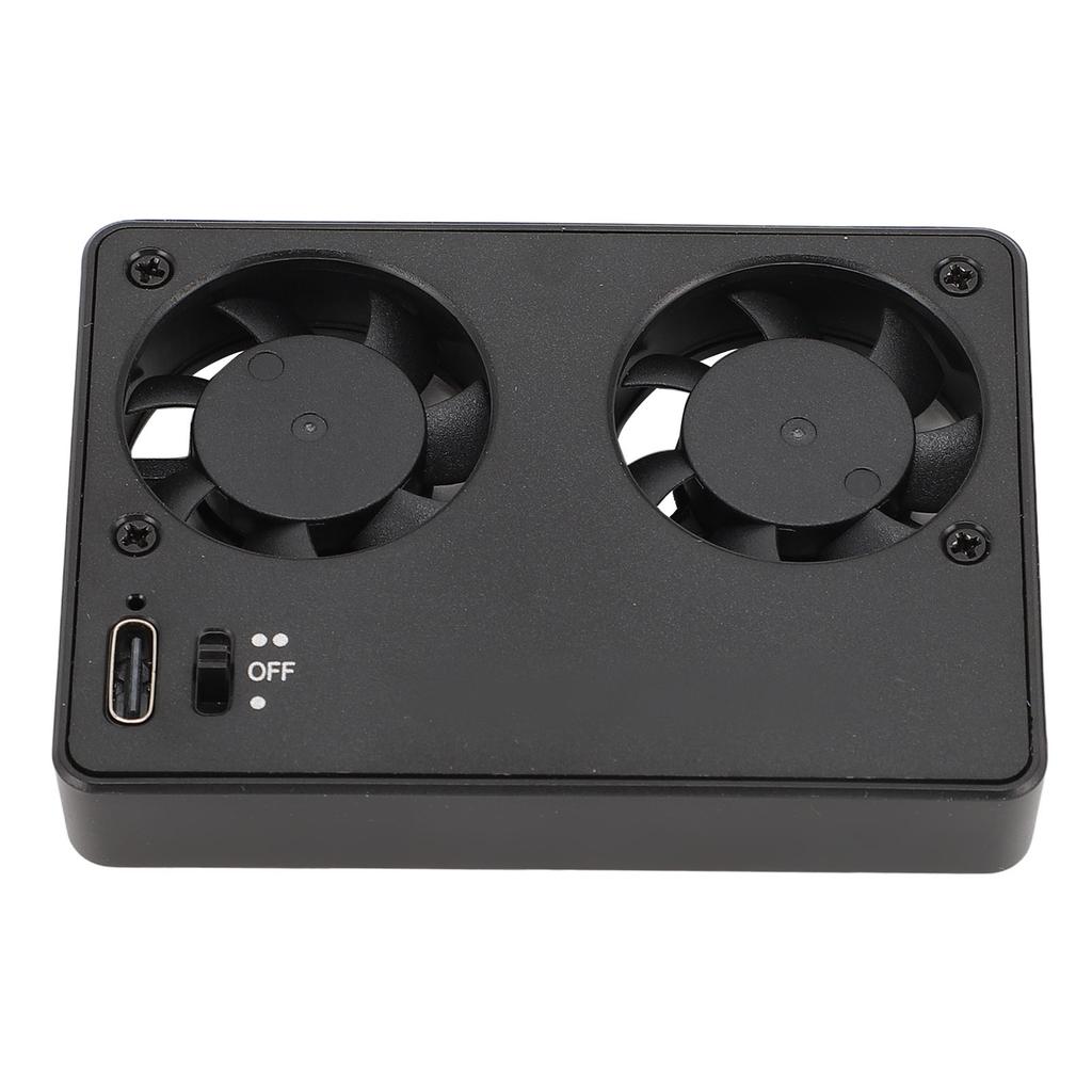 Camera Dual Cooling Fan 2 Wind Speeds Fast Heat Dissipation Silent Camera External Cooling System for Live Broadcast