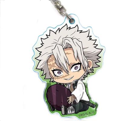Dämon Kimetsu no Yaiba Sanemi Shinazugawa Gyugyutto Acryl Zweite Edition Slayer - Schlüsselanhänger,