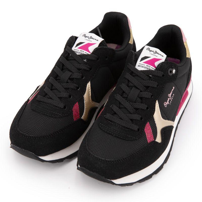 Kids' Glittery Brit Club G Sneakers PEPE JEANS