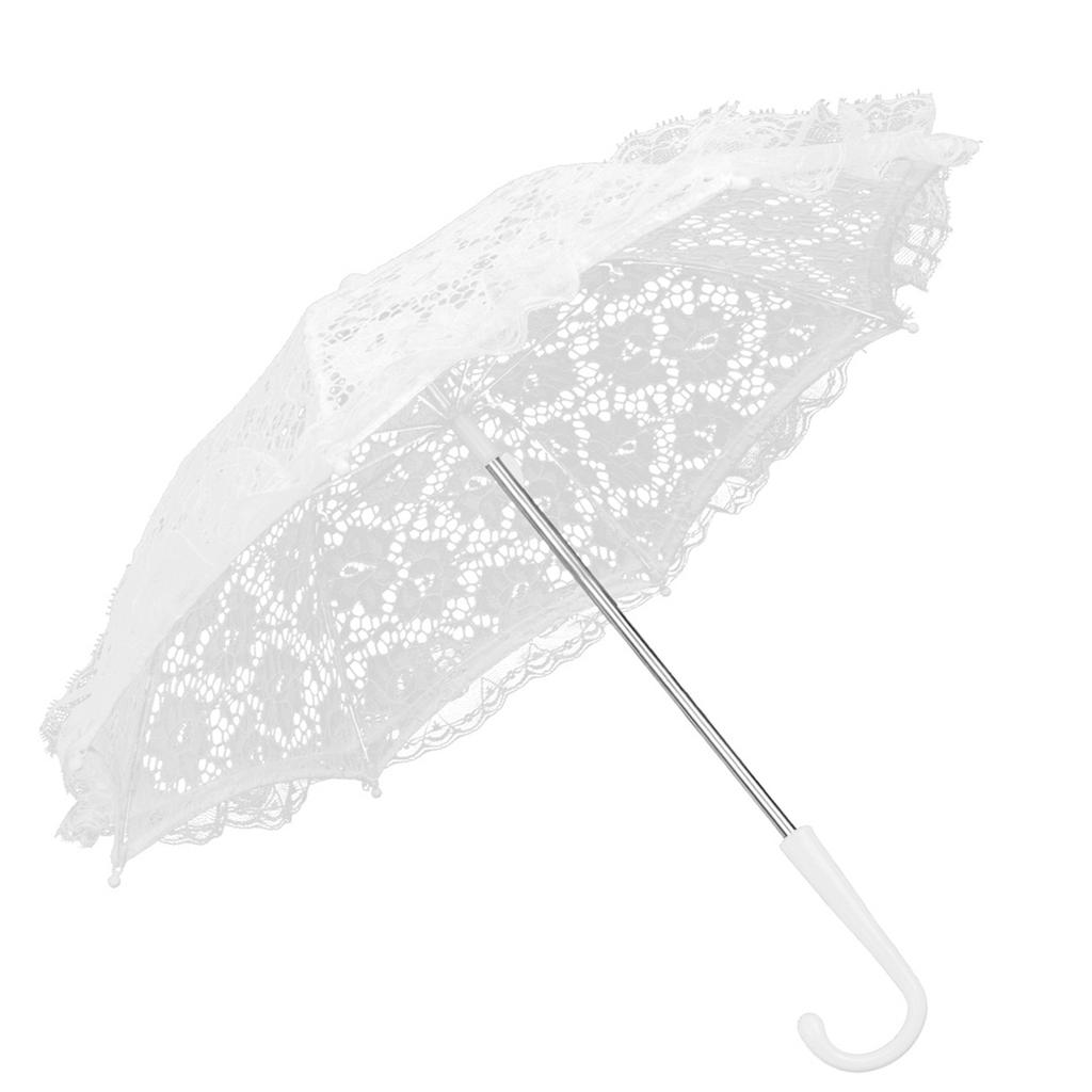 Craft Flowers Lace Embroidery Umbrella Children s Stage Performance Mini Decorative Umbrella Decoration Accessory