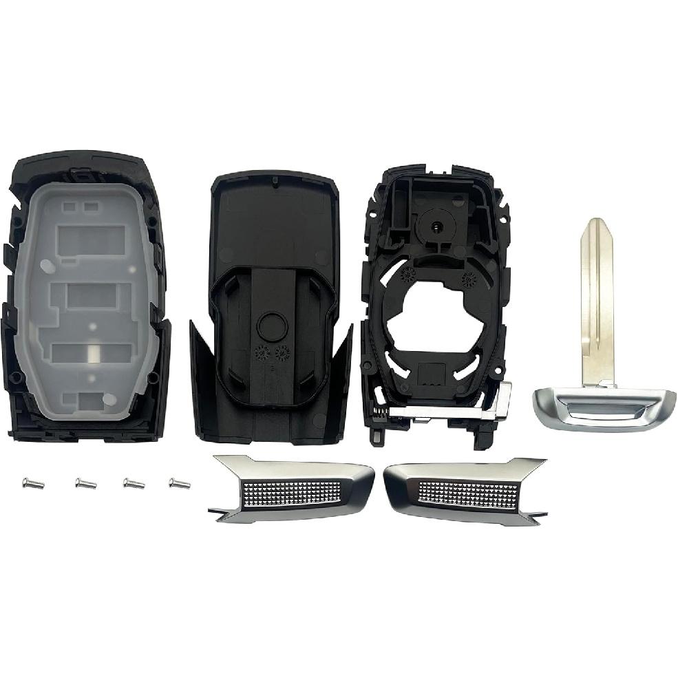 Keyless Entry Remote Key Fob Cover Case fit for     Dodge Ram 1500 Key Fob Shell (Button 3)