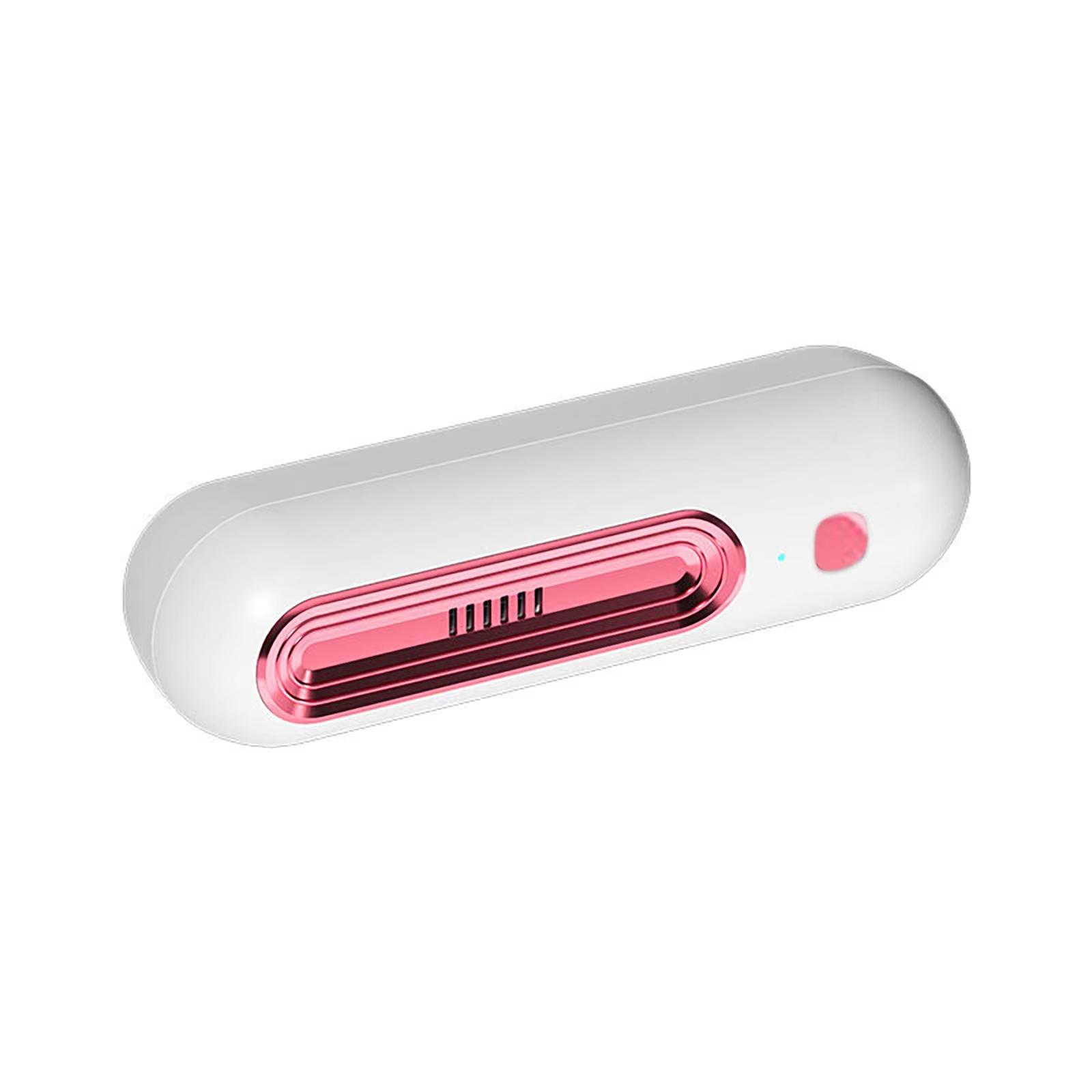 

1pc Refrigerator Odor Remover USB Rechargeable Air Purifier Extend Food Shelf Life Remove Odors for home multiple scenarios Use рожевий