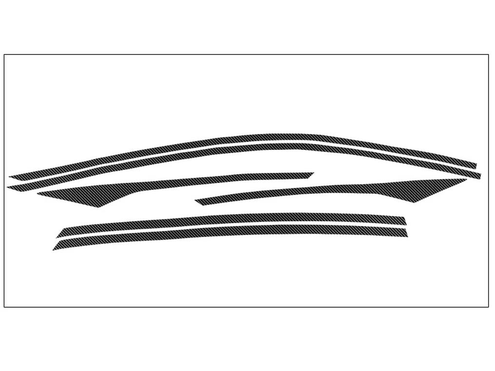 10th Gen Accord Car Window Trim: Inspire Upper Window Decoration Strip