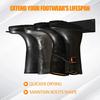 Wall Hanging Long Boots Holder Rack Space Saving Metal Wall Mount Shoes Rack Dust-Proof Short Boots Storage Boot Wall Rack