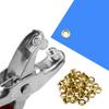 Eyelet Grommet Pliers Hole 1/4inch Steel Fabric Canvas Setter Repairing Kit