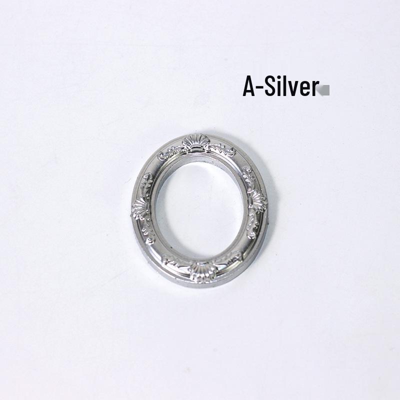 52DOLLHOUSE Miniature Oval Photo Frame E108 - Dollhouse Accessory