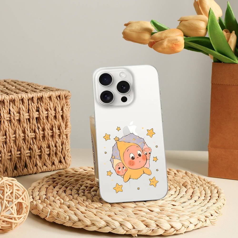 Süße T-Twinkle Twinkle-S Handyhülle Für IPhone 17 16 15 14 Plus 13 12 11 Pro Max Handy-Rückseite Transparente Stoßfeste Hülle